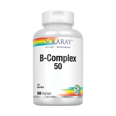 Solaray B-Complex 50 -- 250 VegCaps