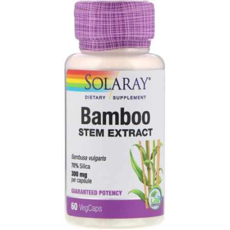 Solaray Bamboo Stem Extract -- 300 mg - 60 VegCaps