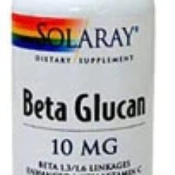 Solaray Beta Glucan 10mg - 60 Cápsulas: Reforço Imunológico e Bem-Estar