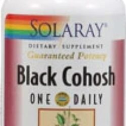 Solaray Black Cohosh 30 Cápsulas: Alívio Natural para o Bem-Estar Feminino