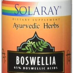 Solaray Boswellia 450 mg - 60 Cápsulas Vegetarianas: Alívio Natural para suas Articulações