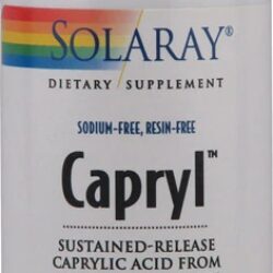 Solaray Capryl™ - 100 Cápsulas Vegetarianas: Seu Aliado para o Bem-Estar Digestivo