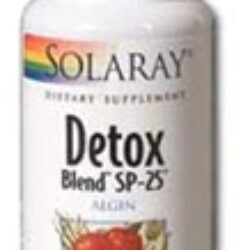 Solaray Detox Blend™ SP-25™ 100 Cápsulas: Limpeza Profunda e Bem-Estar