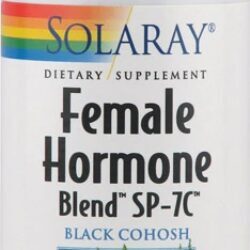 Solaray Female Hormone Blend SP-7C™ - 100 Cápsulas para Equilíbrio Hormonal Feminino