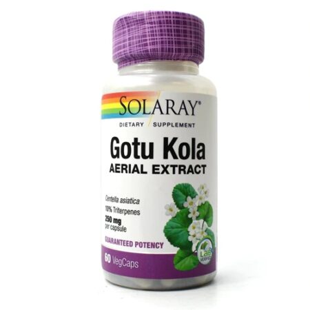 Solaray Gotu Kola -- 250 mg - 60 VegCaps