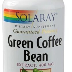 Solaray Green Coffee Bean 400 mg - 60 Cápsulas Vegetarianas: Seu Aliado Natural para o Bem-Estar