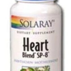 Solaray Heart Blend™ SP-8™ 100 Cápsulas: Saúde e Vitalidade para o Coração