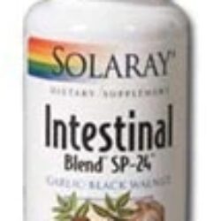 Solaray Intestinal Blend SP-24 100 Cápsulas: Saúde Digestiva Avançada