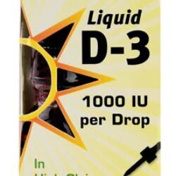 Solaray Vitamina D3 Líquida 1000 UI - 15ml (Sem Sabor) - Essencial para Imunidade e Ossos Fortes
