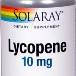 Solaray Licopeno 10mg - Suplemento Alimentar com 60 Cápsulas Softgel - Poder Antioxidante para sua Saúde