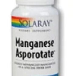 Solaray Manganês Asporotate™ 30mg - 100 Cápsulas: Sua Dose Essencial para Saúde e Bem-Estar