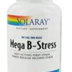 Solaray Mega B-Stress 120 Cápsulas Vegetarianas: Seu Aliado Essencial para o Bem-Estar