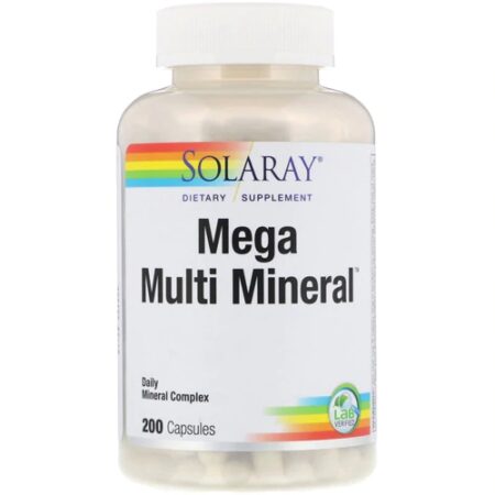 Solaray Mega Multi Mineral™ -- 200 Capsules