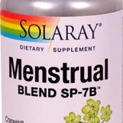 Solaray Menstrual Blend SP-7B - 100 Cápsulas Vegetais para Bem-Estar Feminino