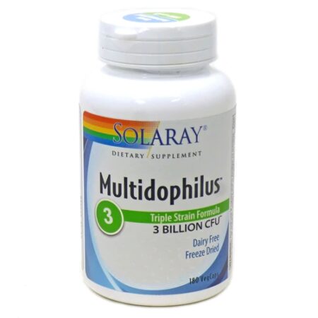 Solaray Multidophilus™ Dietary Supplement -- 3 billion CFU - 180 VegCaps