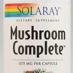 Solaray Mushroom Complete™ - 60 Cápsulas Vegetarianas - Blend Completo de Cogumelos