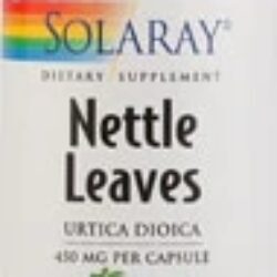 Solaray Urtiga 450mg - 100 VegCaps: Seu Aliado Natural para Saúde e Bem-Estar