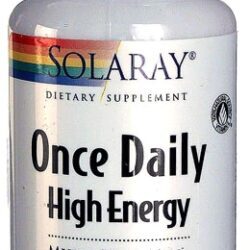 Solaray Once Daily High Energy Multi-Vita-Min 30 Cápsulas - Energia e Bem-Estar Diário