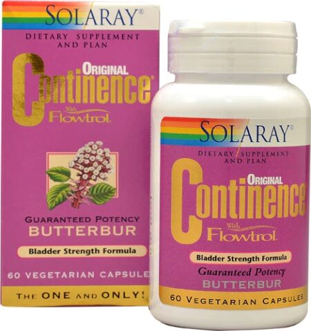 Solaray Original Continence® with Flowtrol™ -- 60 Vegetarian Capsules