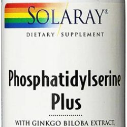 Solaray Phosphatidylserine Plus - 60 Cápsulas: Saúde Cerebral e Bem-Estar Potencializados