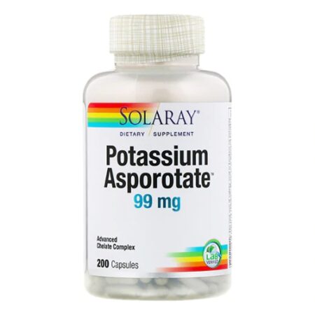 Solaray Potassium Asporotate™ -- 200 Capsules