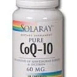 Solaray CoQ-10 60 mg - 60 Cápsulas: Energia e Bem-Estar para o Seu Coração