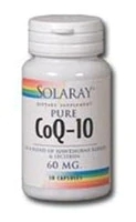 Solaray CoQ-10 60 mg - 60 Cápsulas: Energia e Bem-Estar para o Seu Coração