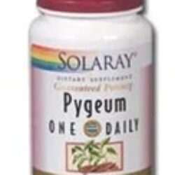 Solaray Pygeum 100mg - 30 Cápsulas para Saúde Masculina