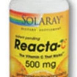 Solaray Reacta-C® Vitamina C 500 mg - 60 Cápsulas Vegetais: O Poder Antioxidante para Sua Saúde