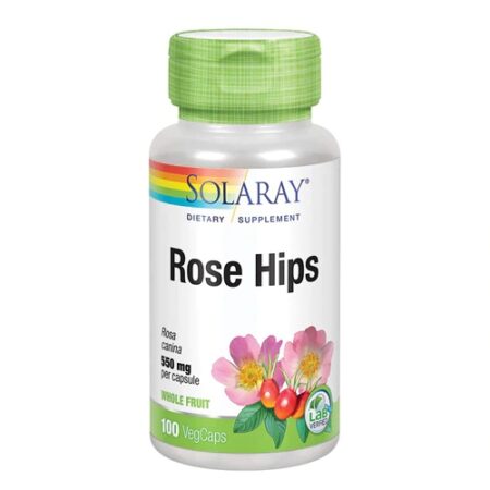 Solaray Rose Hips -- 550 mg - 100 VegCaps