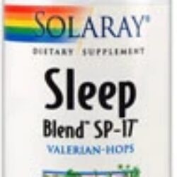 Solaray Sleep Blend™ SP-17™: 100 Cápsulas para Noites de Sono Reparador