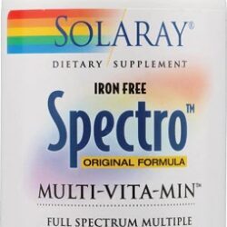 Solaray Spectro™ Multi-Vita-Min™ Ferro Livre - 250 Cápsulas: Nutrição Completa para o Seu Bem-Estar