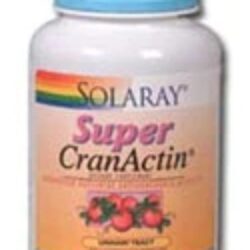 Solaray Super CranActin® Urinary Tract - 60 Cápsulas Vegetarianas para Saúde Urinária