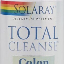 Solaray Total Cleanse™ Colon - 60 Cápsulas: Sua Jornada para um Intestino Saudável