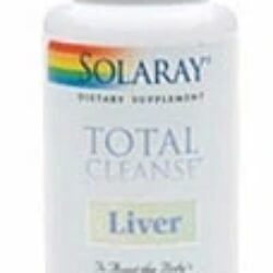 Solaray Total Cleanse Fígado 60 Cápsulas Vegetarianas - Suporte ao Bem-Estar Hepático