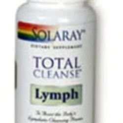 Solaray Total Cleanse™ Lymph - 60 Cápsulas Vegetarianas para Detox e Bem-Estar