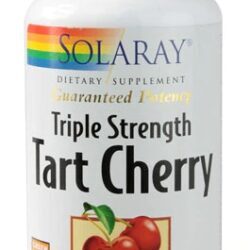 Solaray Cereja Amarga Tripla Força - 90 Cápsulas Vegetarianas - Antioxidante Natural