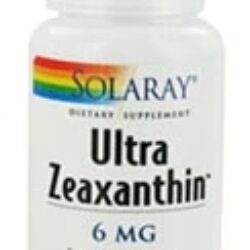 Solaray Ultra Zeaxanthin™ 6mg - 30 Cápsulas: Saúde Ocular e Bem-Estar