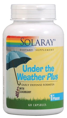 Solaray Under the Weather™ Plus 60 Cápsulas: Sua Aliada para o Bem-Estar Diário