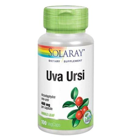 Solaray Uva Ursi -- 460 mg - 100 VegCaps