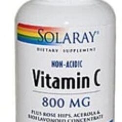 Solaray Vitamina C 800 mg - 90 Cápsulas: Imunidade e Bem-Estar Reforçados