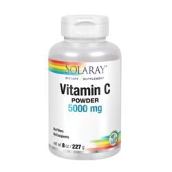 Solaray Vitamina C em Pó 5000mg (227g) - Potência Máxima para sua Saúde