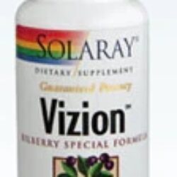 Solaray Vizion Bilberry Special Formula - 90 Cápsulas: Saúde Ocular e Bem-Estar Completo