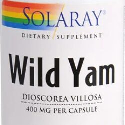 Solaray Wild Yam 100 Cápsulas: Saúde e Bem-Estar Natural