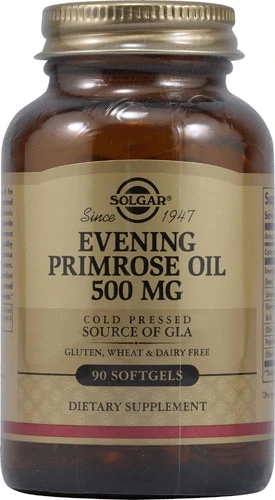 Óleo de Prímula Solgar 500 mg - 90 Cápsulas Gelatinosas | Saúde e Bem-Estar