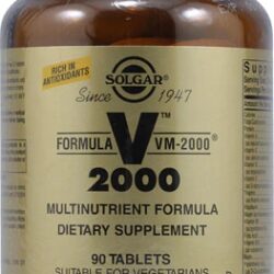 Solgar Formula VM-2000® Multivitamínico 90 Tabletes - Energia e Bem-Estar Completo