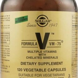 Solgar Formula VM-75® Multivitamínico - 120 Cápsulas Vegetais: Sua Dose Diária Essencial de Bem-Estar