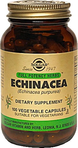 Solgar Echinacea 100 Cápsulas Vegetais: Potencialize Sua Imunidade Naturalmente