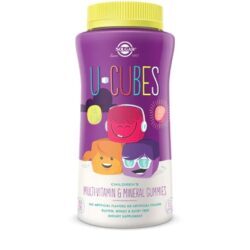 Solgar U-Cubes™ Multivitamínico e Mineral Infantil em Gomas - 60 Gomas Sabor Frutas