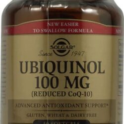 Solgar Ubiquinol 100mg - 50 Softgels: Energia Celular e Bem-Estar Antioxidante